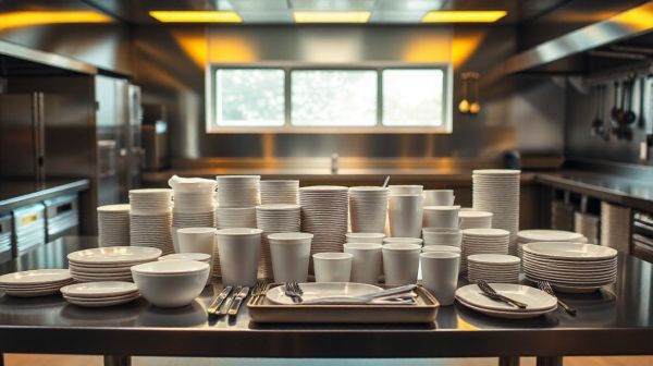 Top 5 avantages de la vaisselle jetable pour les restaurateurs