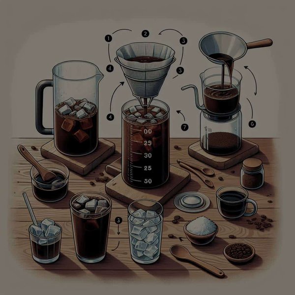 Quelle est la méthode pour préparer un café infusé à froid chez soi ?