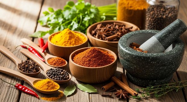 Les épices : un voyage entre cuisine, histoire et bienfaits pour la santé